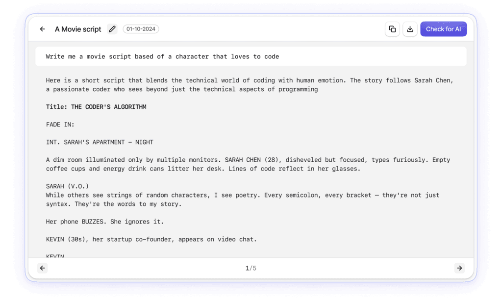 Create Authentic, Human-Quality Content Effortlessly.